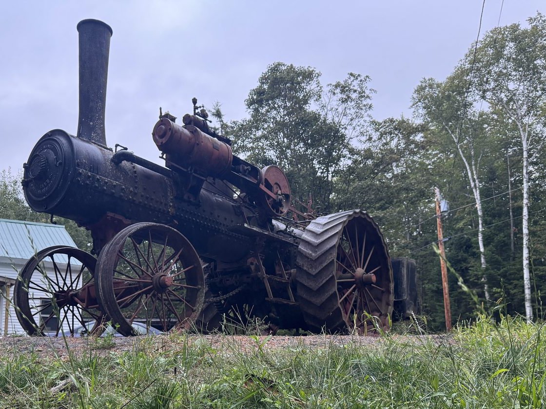 Port Huron steam traction engine